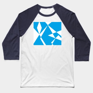 Diffuse Blue Baseball T-Shirt